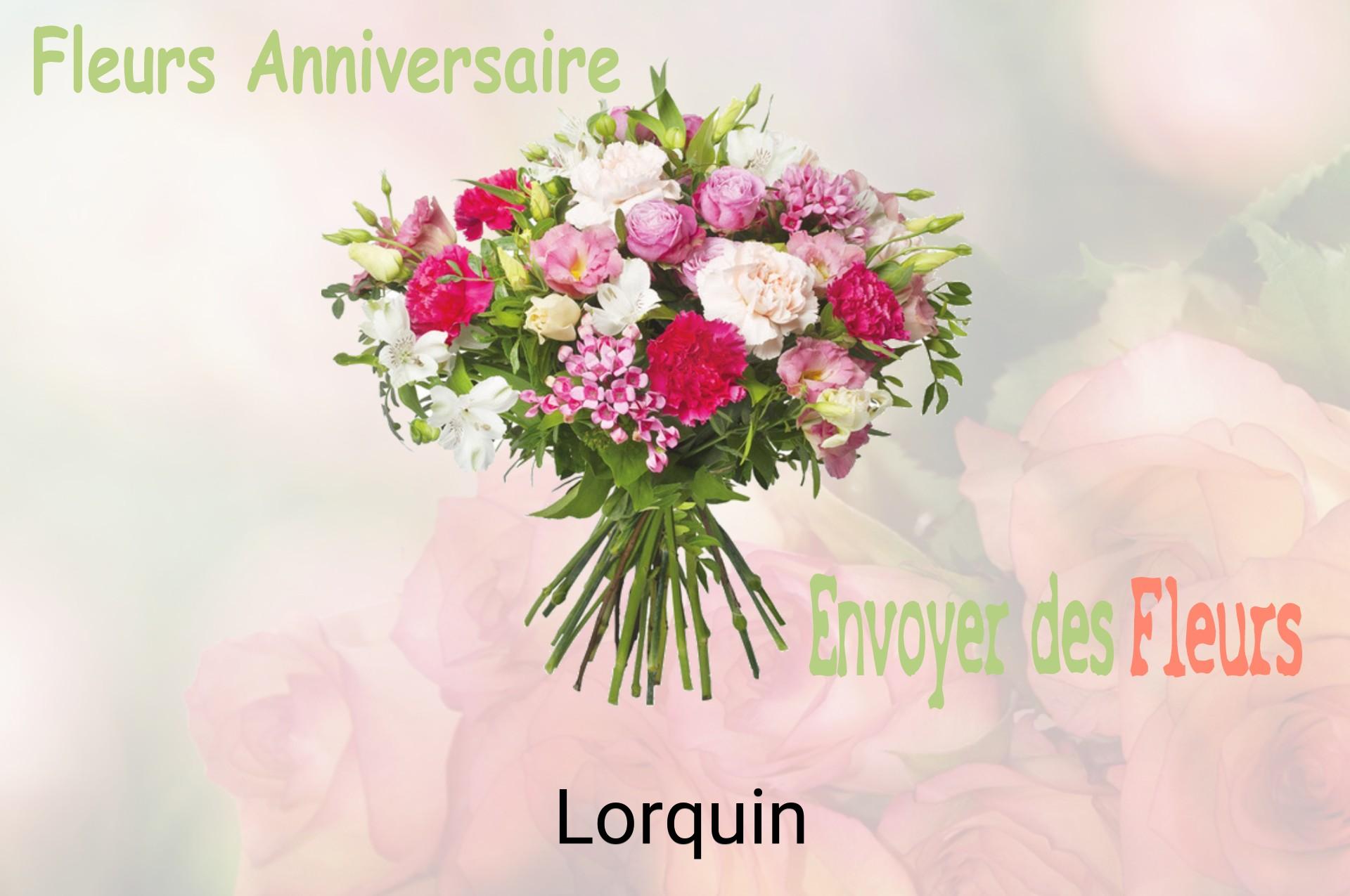 Bouquet de fleurs d’anniversaire livré à Lorquin
